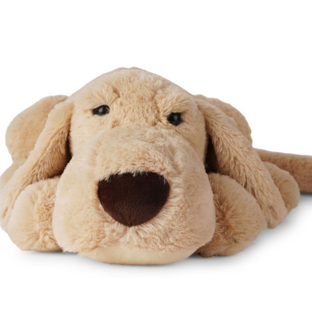 sleepy furry dogs teddy bear, plush/soft, huggable, cozy, joyful, toy for boys, girls and kids, super soft, safe, great birthday gift (brown) sleepy furry dogs teddy bear, plush/soft, huggable, cozy, joyful, toy for boys, girls and kids, super soft, safe, great birthday gift (brown)