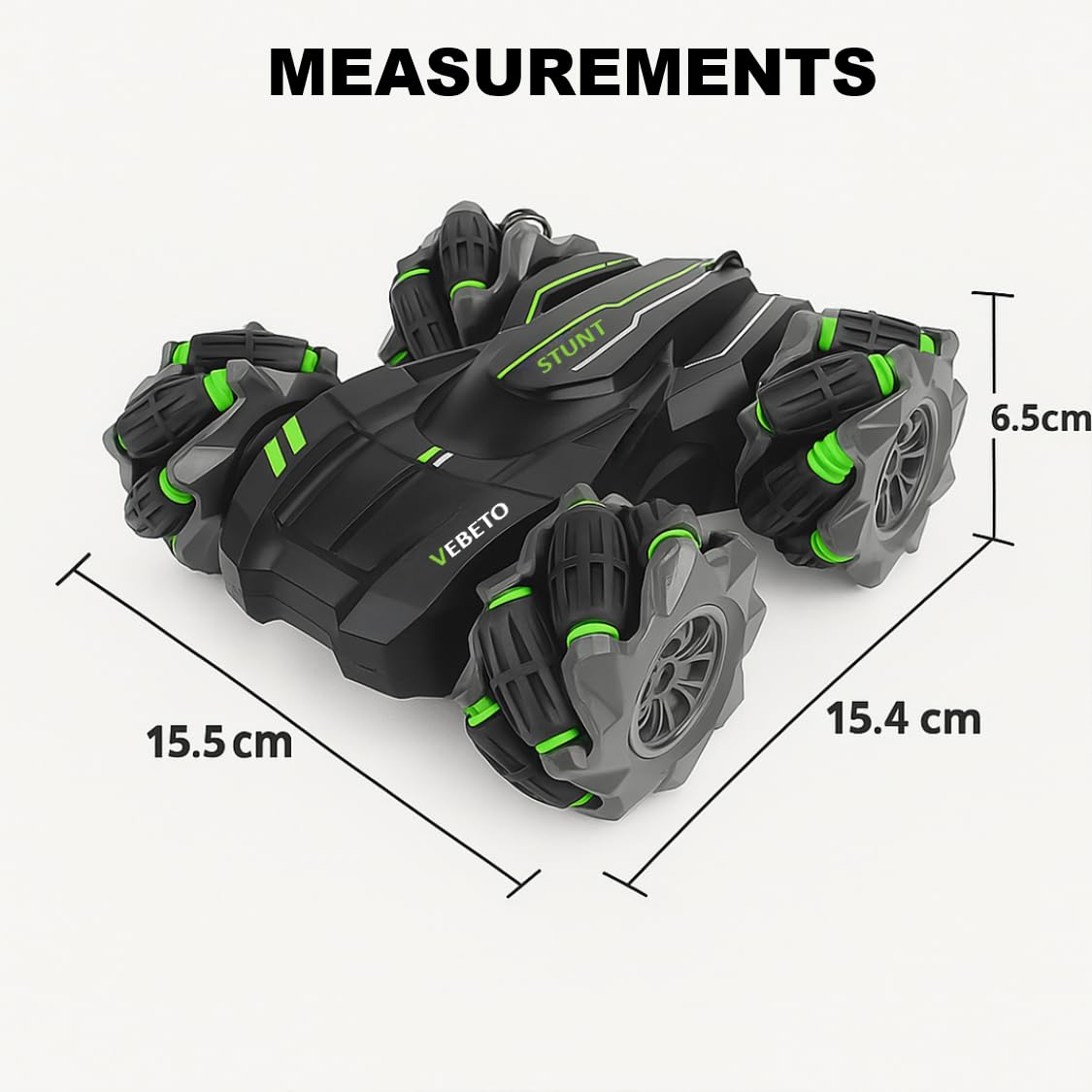 vebeto remote control drift stunt car toy | 1 year warranty | 4x4 rc car for kids & adult | high speed racing car | omni directional wheels | 360° rotation | double sided driving | rgb lights music vebeto remote control drift stunt car toy | 1 year warranty | 4x4 rc car for kids & adult | high speed racing car | omni directional wheels | 360° rotation | double sided driving | rgb lights music