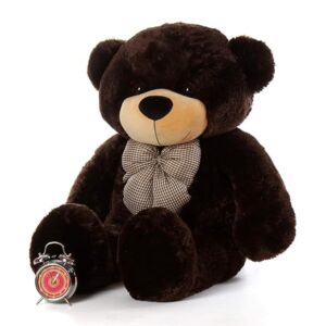 back banchers teddy bear for girls | panda teddy bear | wife gifts special surprise anniversary (5 feet, dark brown)